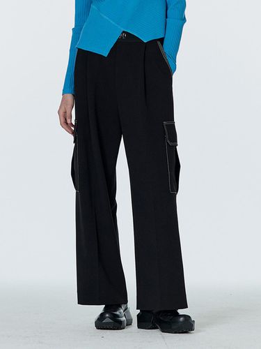 Out Pocket Stitch Wide Pants - Jucy Judy - Modalova