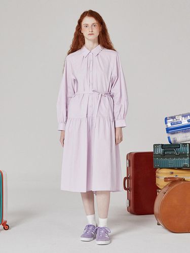 Volume Sleeve Feminine Dress - Jucy Judy - Modalova