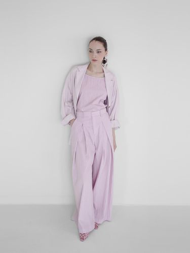 HALO PALAZZO PANTS - PINK - LA KOSMO - Modalova