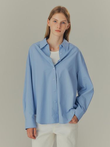 Oversized Fit Two-Way Shirt_3 colors - MIND BRIDGE women - Modalova