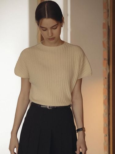 Cashmere blended wholegarment knit top - TILLIDIE - Modalova