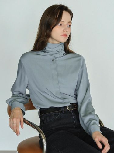 Silky tie blouse - KELLY DONAHUE - Modalova