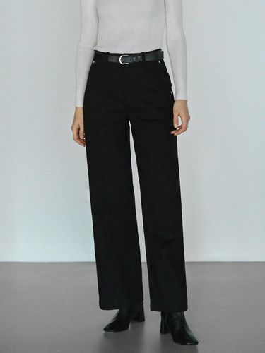 Cotton Basic Wide Pants - KELLY DONAHUE - Modalova