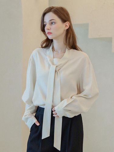 Draffe Tencel Blouse - KELLY DONAHUE - Modalova