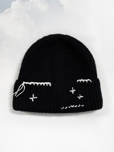 Hand Stitched Beanie_BLACK - Rubati - Modalova