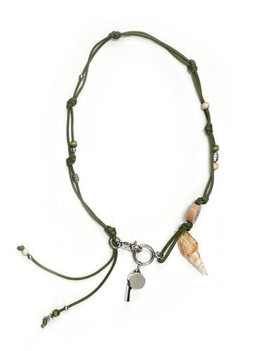 Conch Whistle Strap Key Chain_GREEN - Rubati - Modalova