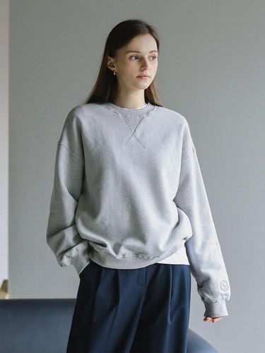 Logo fleece-lined sweatshirt - KELLY DONAHUE - Modalova