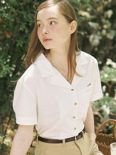 Monet Classic Shirt - White - ourhope - Modalova