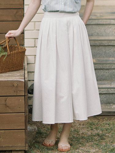 Jane Flared Skirt - White - ourhope - Modalova