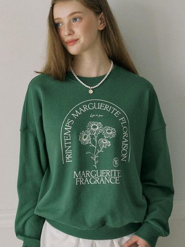 Margaret Sweatshirt - Green - ourhope - Modalova