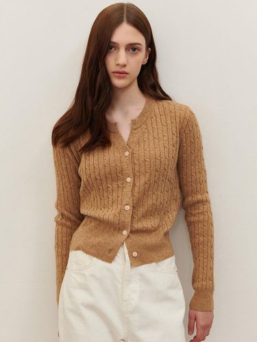 CABLE SLIT KNIT 4COLOR - camino - Modalova