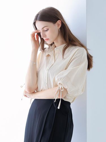 Volume String Shirt Blouse - KELLY DONAHUE - Modalova