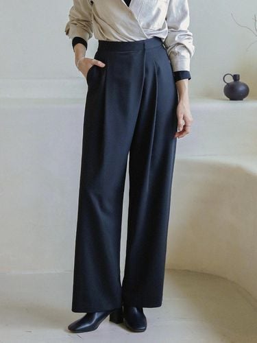 Signature wrap wide pants - KELLY DONAHUE - Modalova