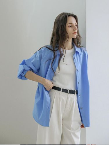 Essential pleated cotton shirt - KELLY DONAHUE - Modalova