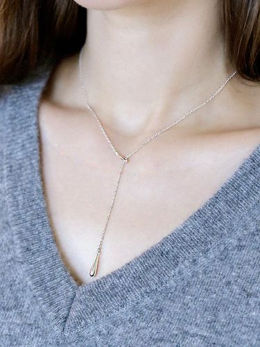 SILVER925 Simple Y Drop Necklace - KELLY DONAHUE - Modalova