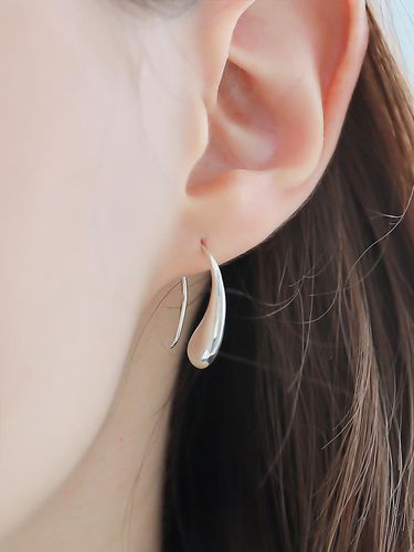 SILVER925 Water Drop Hook Earrings - KELLY DONAHUE - Modalova