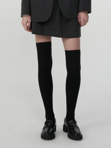 Over knee high socks - black - DEPOUND - Modalova