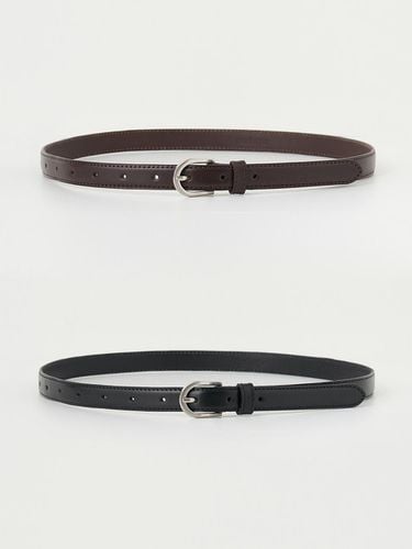 Marais Classic Leather Belt - 2color - ourhope - Modalova