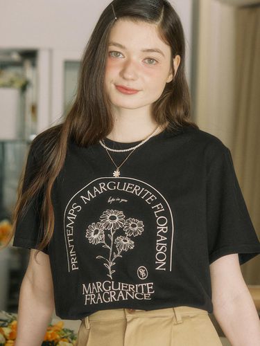 Marguerite T-shirt - Black - ourhope - Modalova