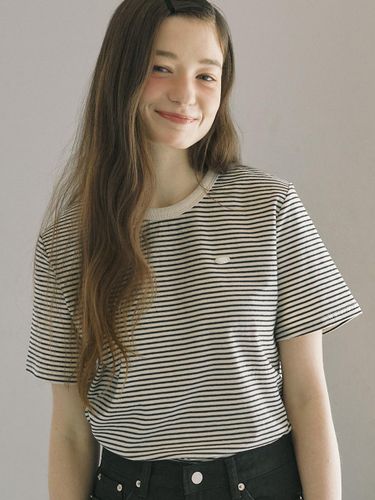 Hope Stripe T-Shirt - Black - ourhope - Modalova