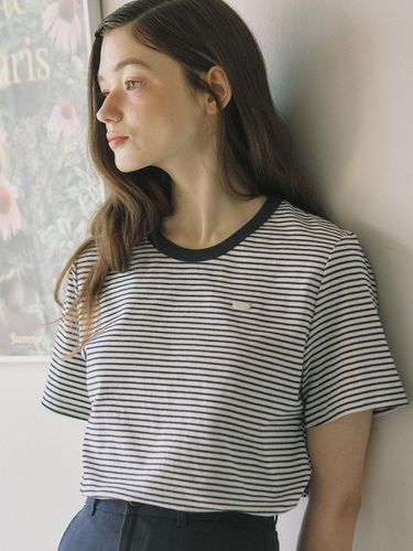 Hope Stripe T-Shirt - Navy - ourhope - Modalova