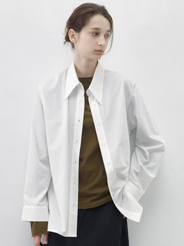 TG_Basic pointed collar shirt_WHITE - tageechita - Modalova