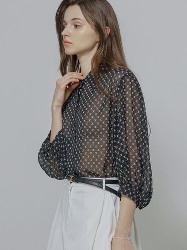 Silky volume blouse - KELLY DONAHUE - Modalova