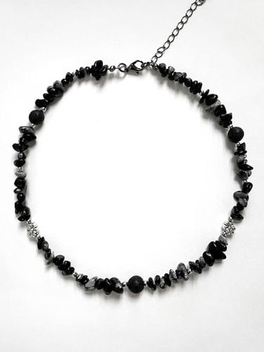 Necklace_NOX SNOWFLAKE OBSIDIAN - Rubati - Modalova