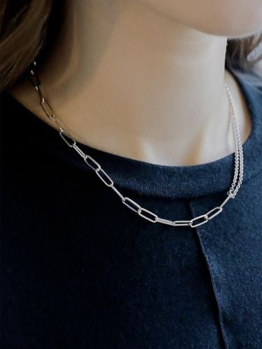 SILVER925 Double Chain Daily Necklace - KELLY DONAHUE - Modalova