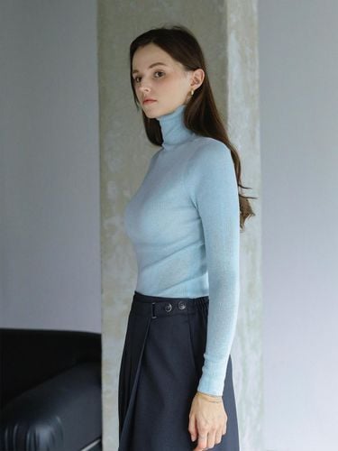 Daily Soft High Neck Knitwear - KELLY DONAHUE - Modalova