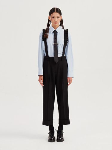 Cabra Suspender Pants_LFPNA24220BKX - LUCKY CHOUETTE - Modalova