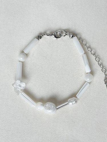 Mother of Pearl + Crystal Bracelet - Rubati - Modalova