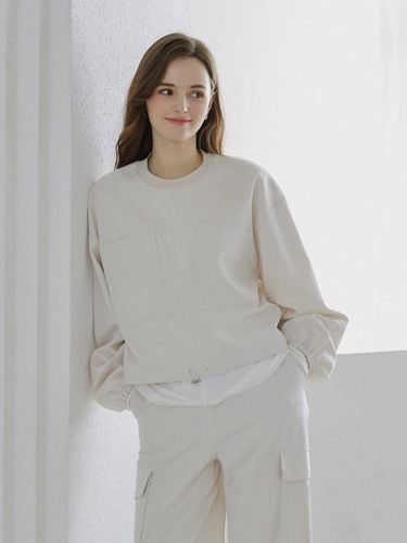 Soft cropped sweatshirt - KELLY DONAHUE - Modalova