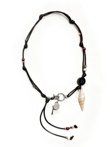 Conch Whistle Strap Key Chain_BROWN - Rubati - Modalova