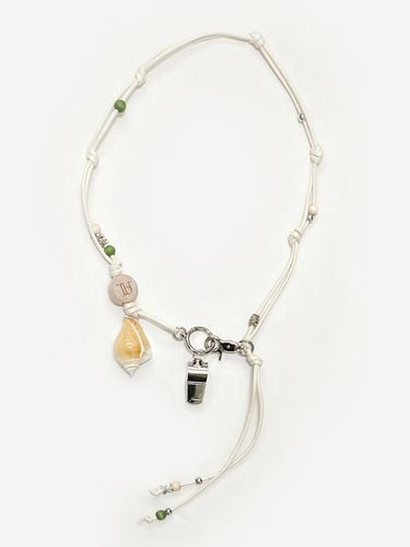 Conch Whistle Strap Key Chain_White - Rubati - Modalova