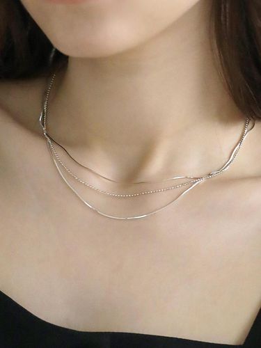 SILVER925 Onni Flat Chain Necklace - KELLY DONAHUE - Modalova