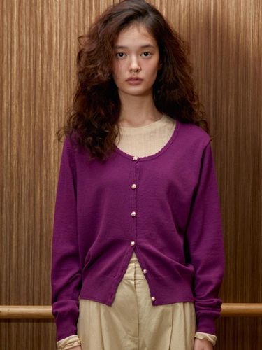 Cecil Cardigan (Purple) - sienne - Modalova