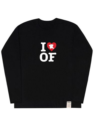 UNISEX] I LOVE Bear Long Sleeve T-shirt_ - GRAVER - Modalova