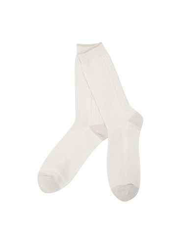 Cotton Melange Socks_ENLAX24501CRX - EPIGRAM - Modalova