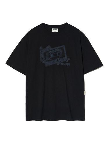 VINTAGE TAPE TEE (BLACK) - PIECEMAKER - Modalova