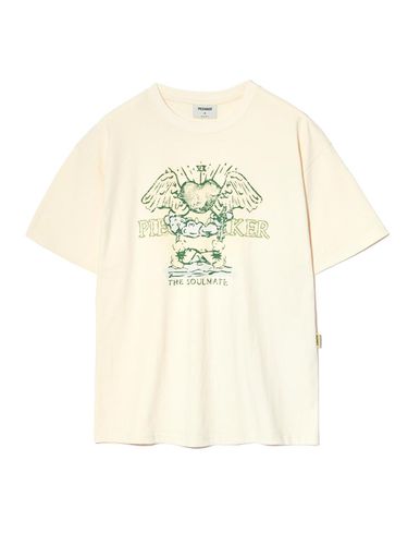 THE SOULMATE OV TEE (beige) - PIECEMAKER - Modalova