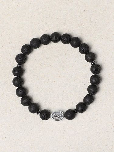 Oval Stone Bracelet - Black Skull - HolidayVisitor - Modalova