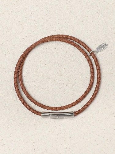 Solid double leather bracelet - HolidayVisitor - Modalova