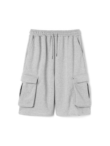 Crucial Cargo Bermuda Sweat Pants Gray - DNSR - Modalova