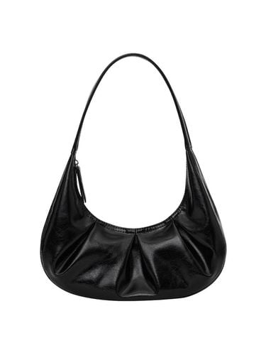 GLOSSY OVAL SHOULDER BAG [Black] - LeftSeoul - Modalova