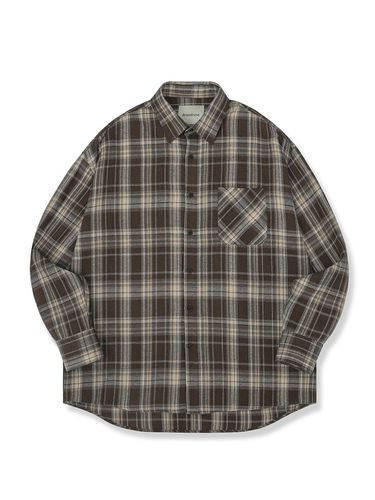 Oliver Check Shirt BROWN - AVANDRESS - Modalova