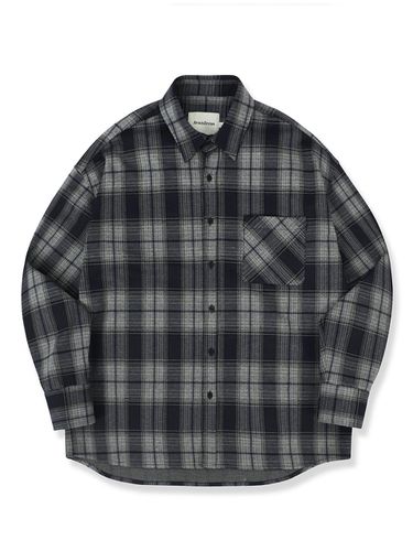 Joseb Check Shirt NAVY - AVANDRESS - Modalova