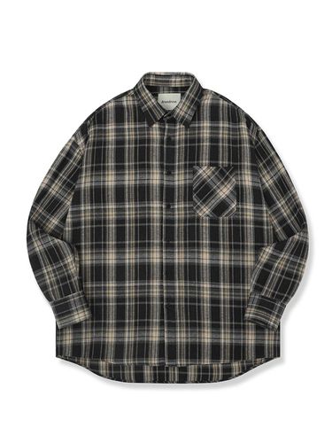 Oliver Check Shirt BLACK - AVANDRESS - Modalova