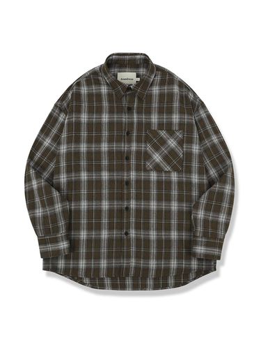 Patrick Check Shirt BROWN - AVANDRESS - Modalova