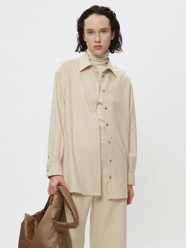 Wool Oversized Shirt - Arch The - Modalova